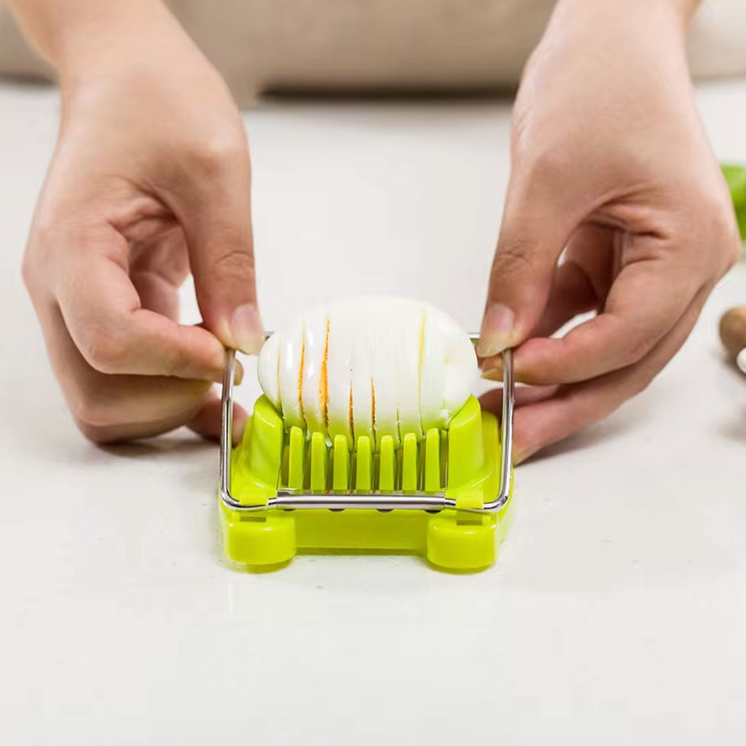 Multifunctional Stainless Steel Egg Slicer