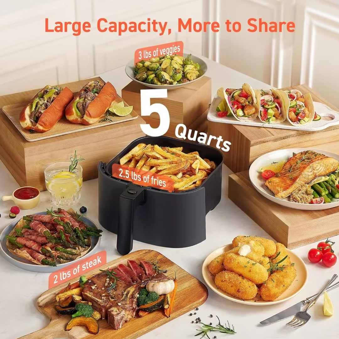 5-Qt Air Fryer Pro LE with 130+ Recipes