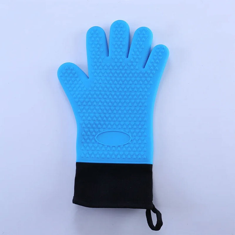 Double Layer Heat Resistant Oven Silicone Gloves