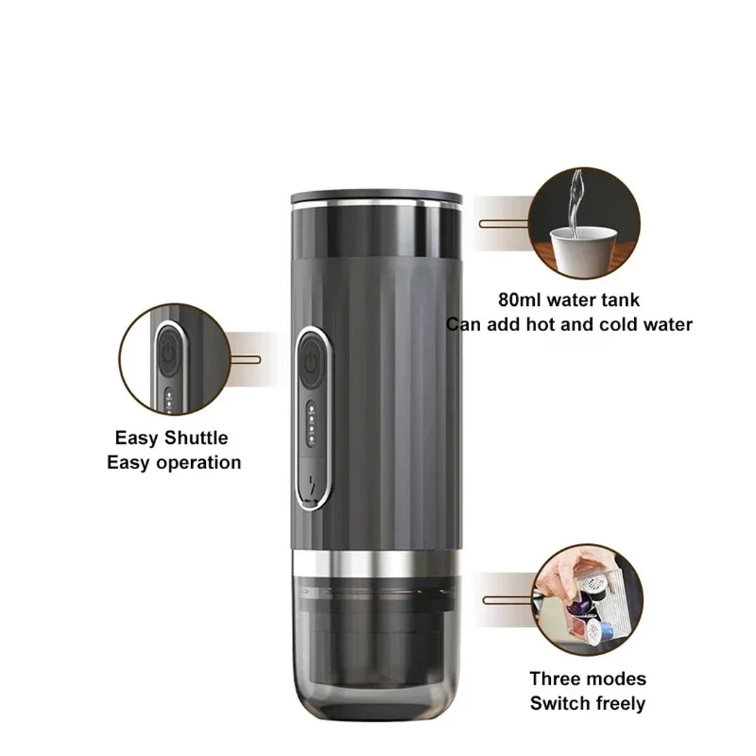 Electric 3 in 1 Portable Coffee Maker