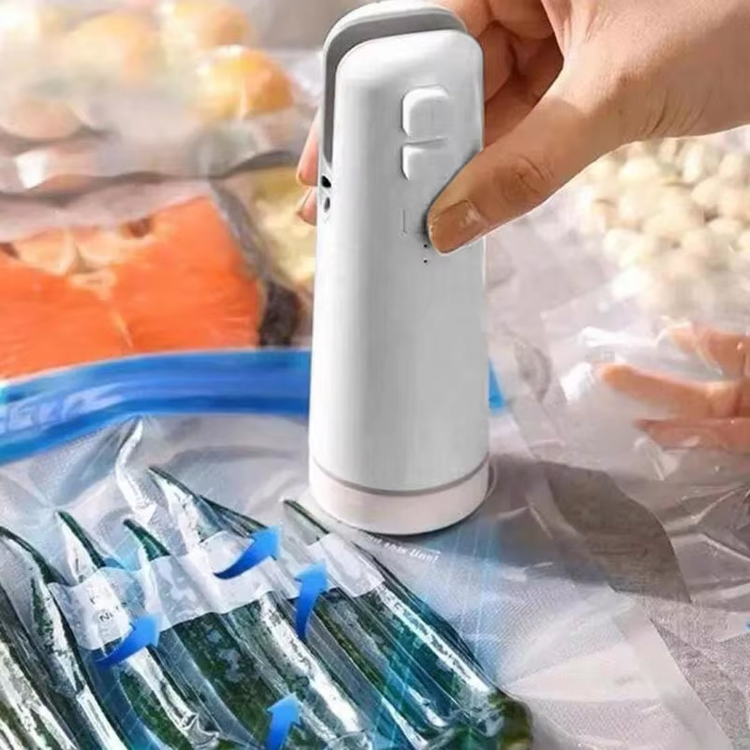 Mini Electric Vacuum Sealing Machine Handheld Food Preservation Tool