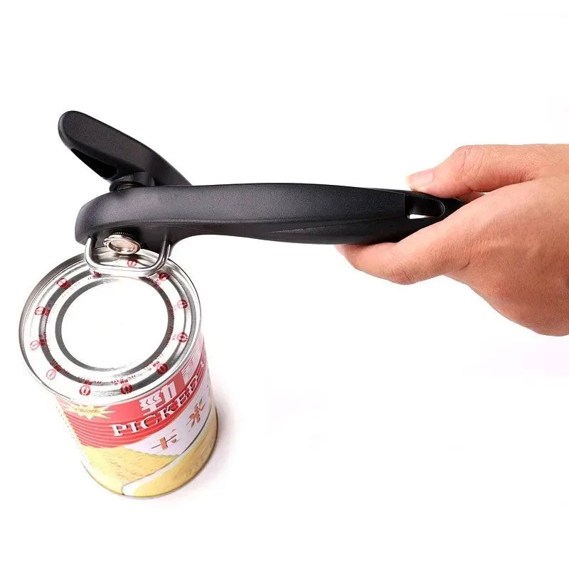 Kitchen Safe Cut Can Opener - Stainless Steel Handheld Tool