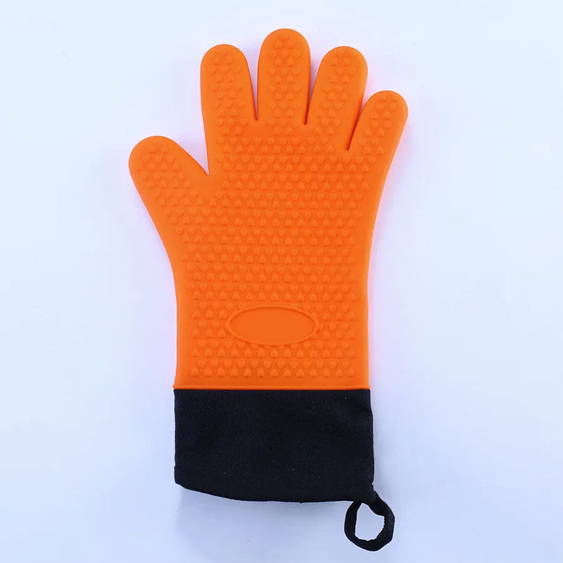 Double Layer Heat Resistant Oven Silicone Gloves