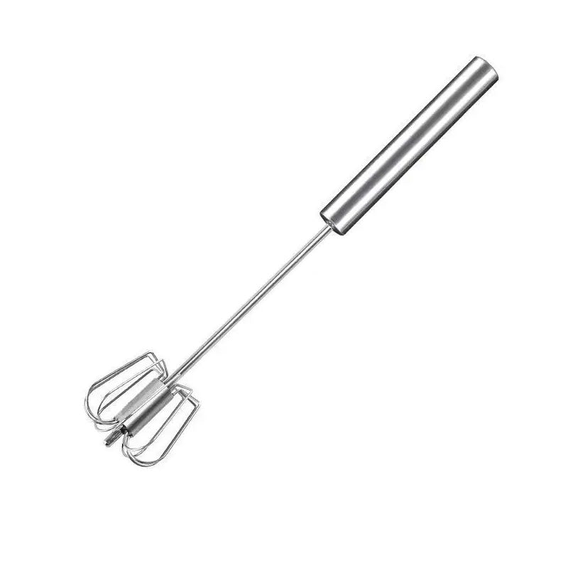 Semi-automatic Stainless Steel Egg Beater