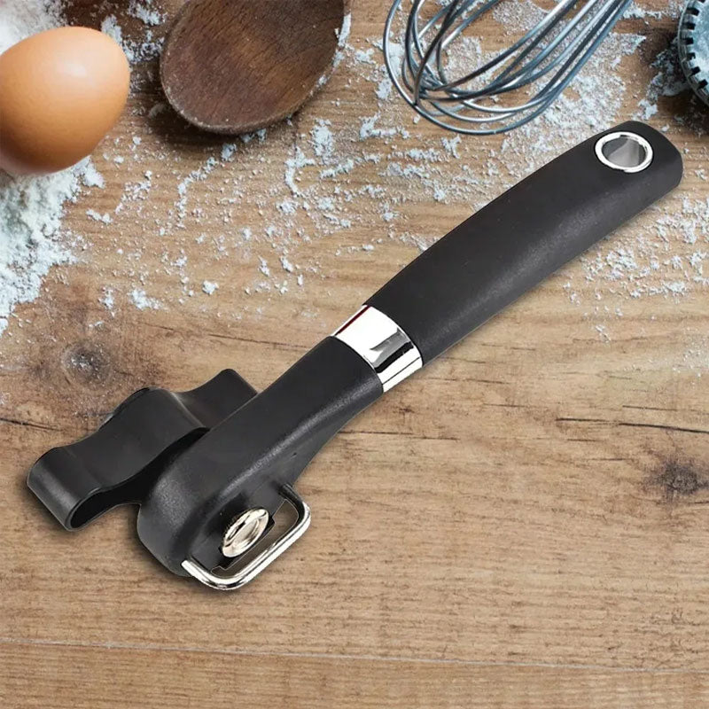 Kitchen Safe Cut Can Opener - Stainless Steel Handheld Tool