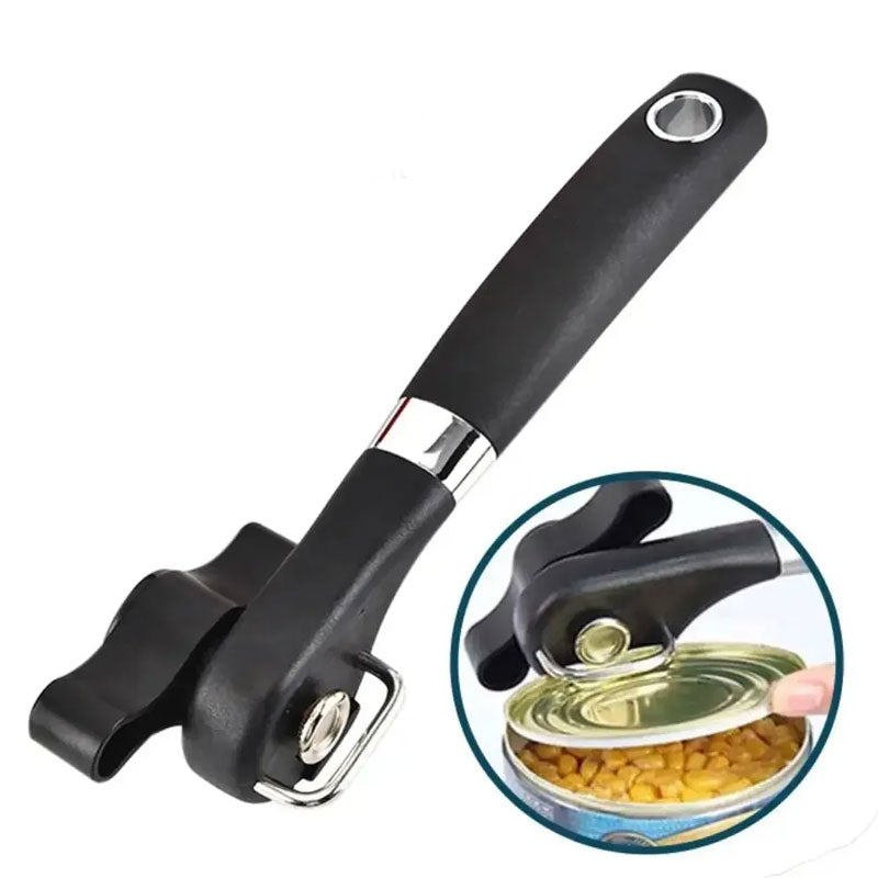 Kitchen Safe Cut Can Opener - Stainless Steel Handheld Tool