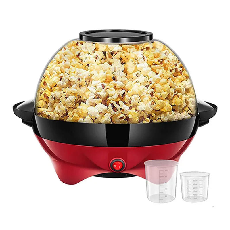 Electric Stirring Popcorn Machine - Fast Heat Popcorn Maker