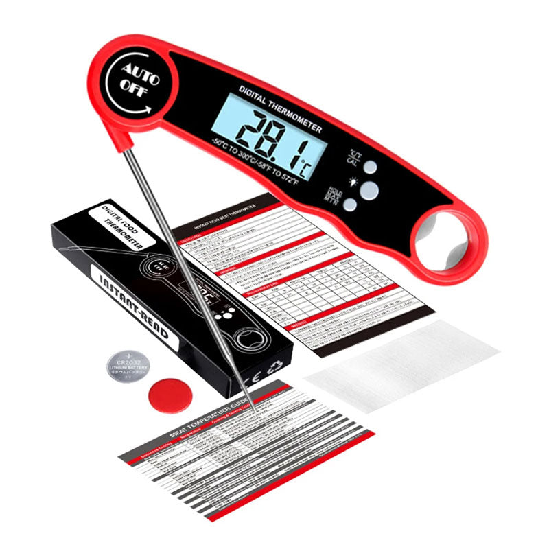 Instant Read Digital Meat Thermometer - Accurate and Fast