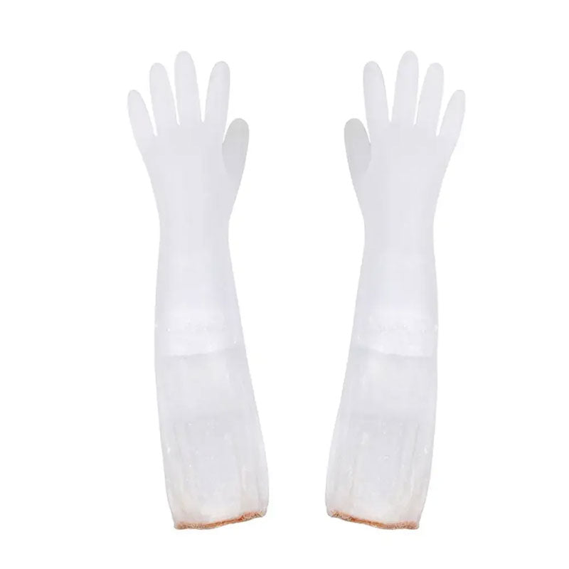 Waterproof & Warm Rubber Kitchen Gloves