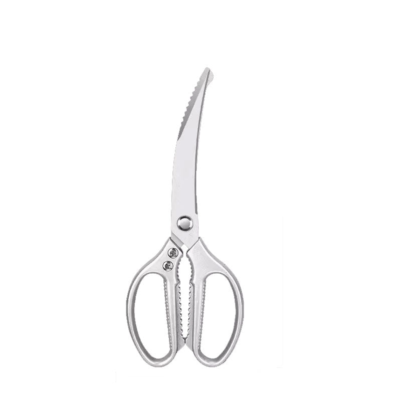 Extended Stainless Steel Kitchen Scissors Multi functional Shears