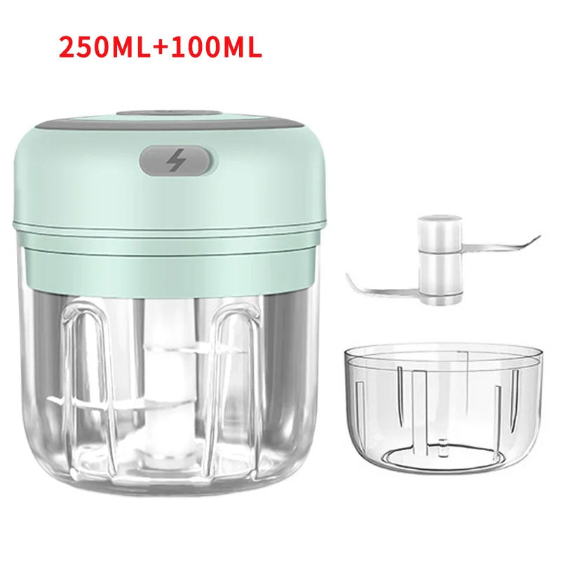 Electric Meat Grinder and Mini Garlic Chopper