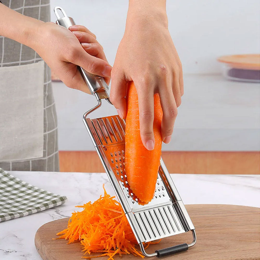 4-in-1 Vegetable Slicer, Grater, Cutter & Peeler