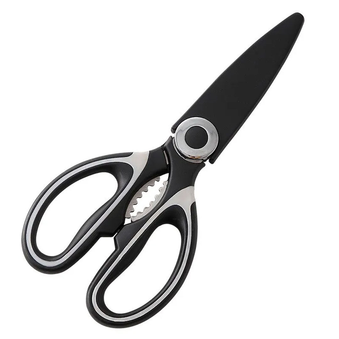 Multifunctional Stainless Steel Kitchen Scissors - For Chicken, Duck Bones & More