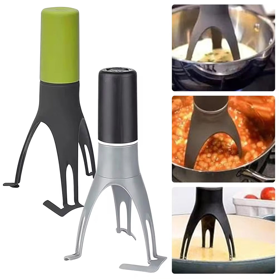 Automatic Triangle Mixer Handheld Egg Beater and Food Processor with Battery Power