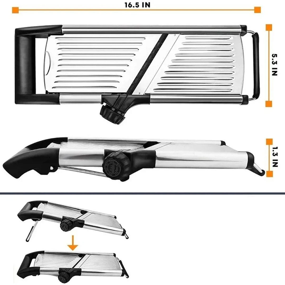 Multifunctional Stainless Steel Chopper & Slicer