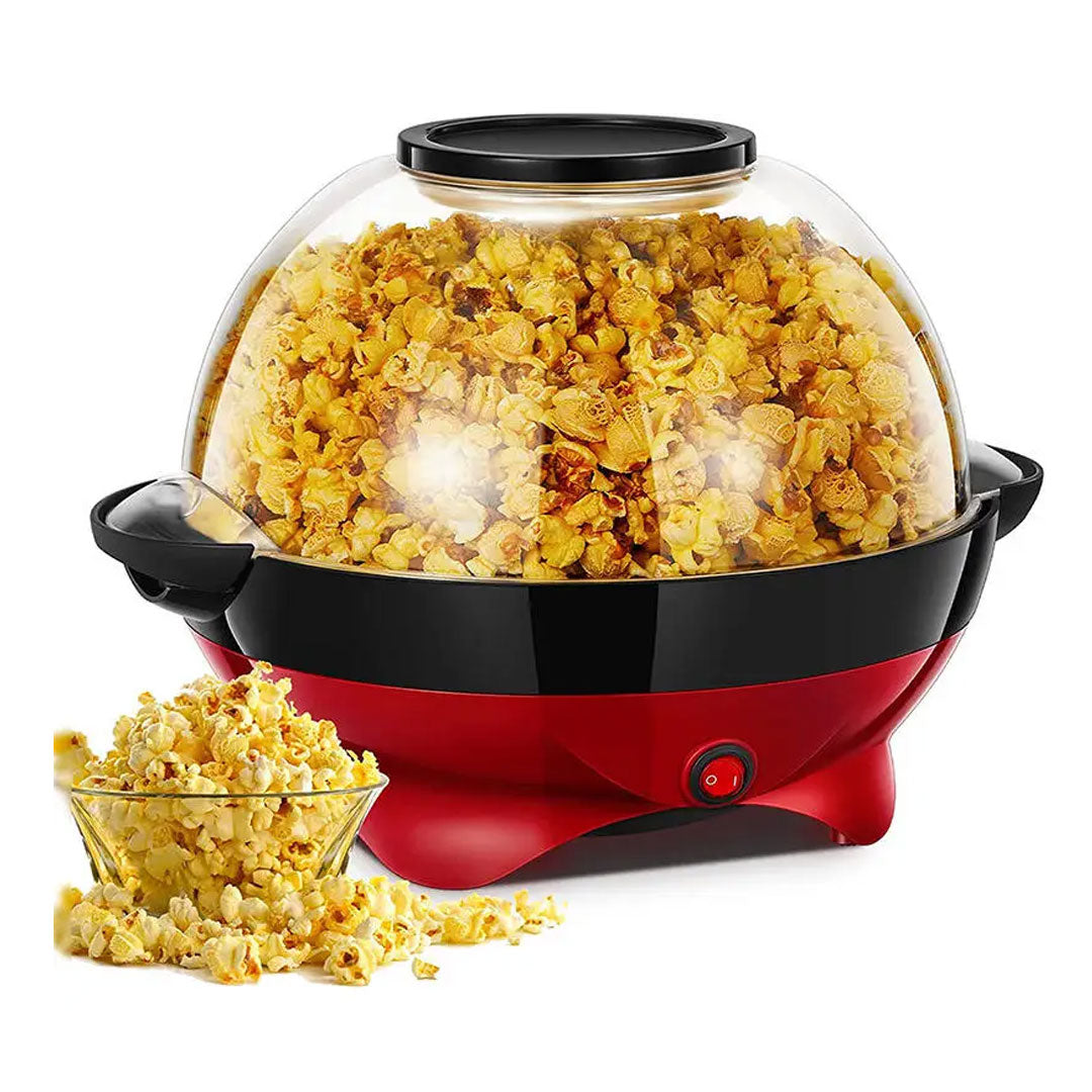 Electric Stirring Popcorn Machine - Fast Heat Popcorn Maker