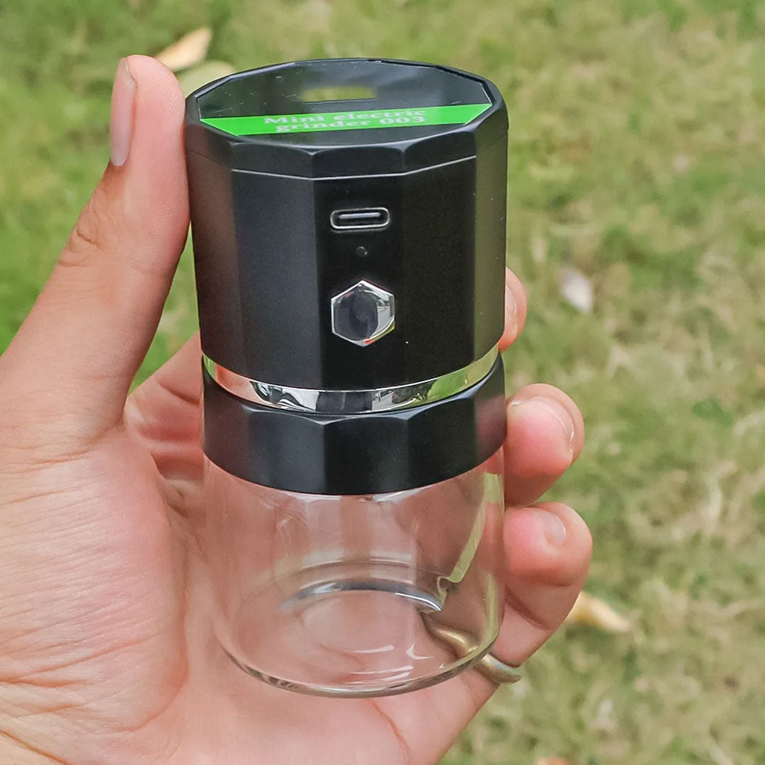 Portable Stainless Steel Herb Grinder & Spice Crusher