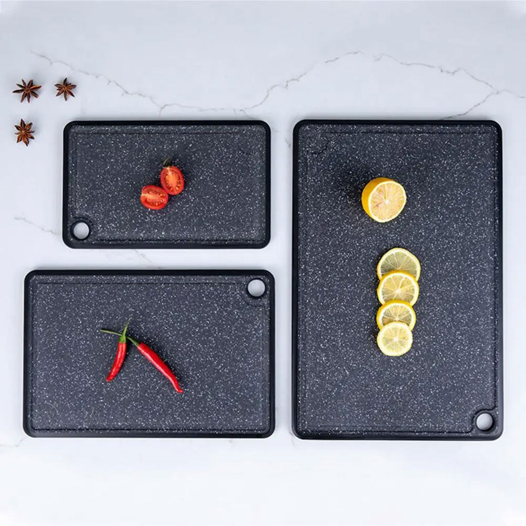 Sleek Square Marble Design Cutting Board