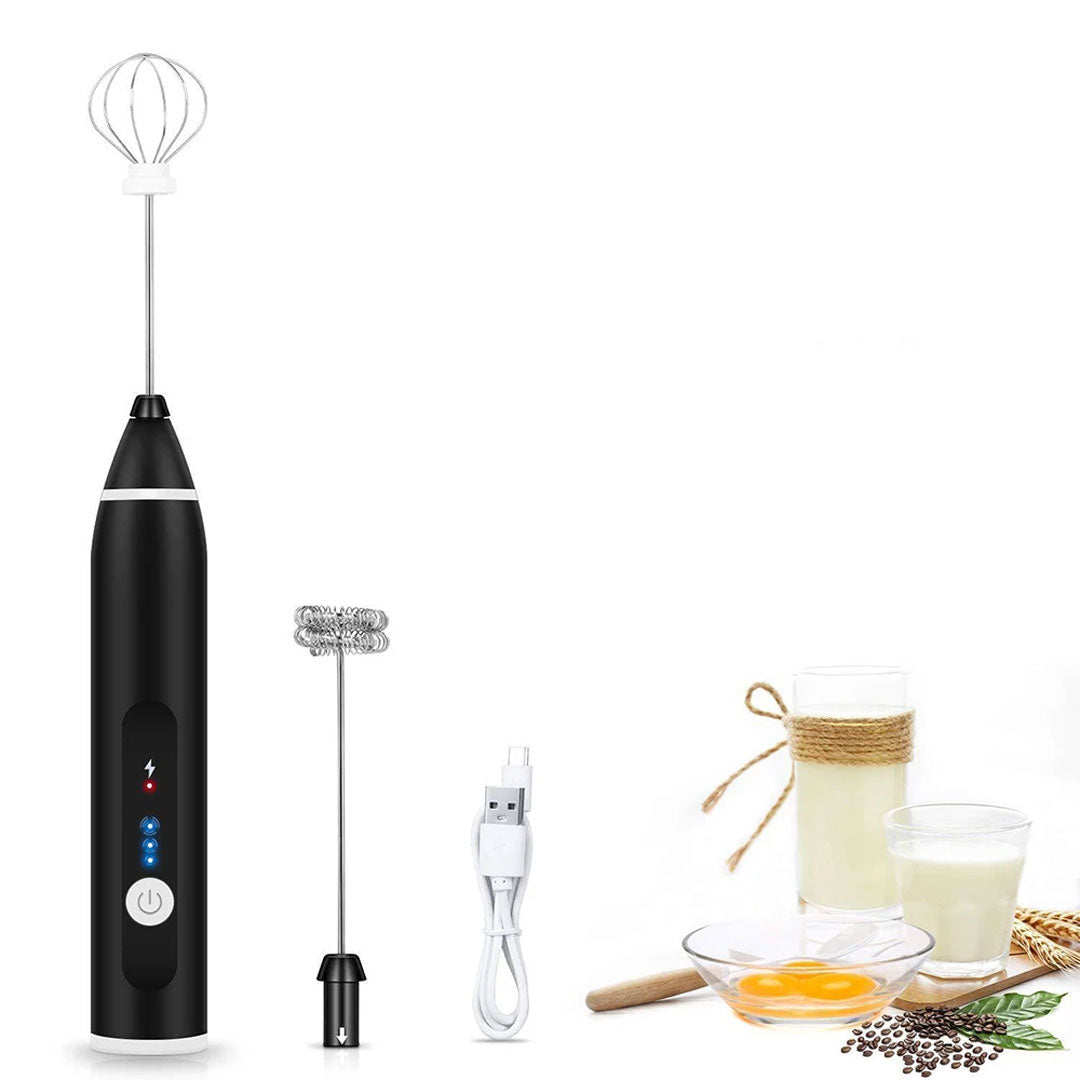 Handheld Electric Milk Frother and Blender