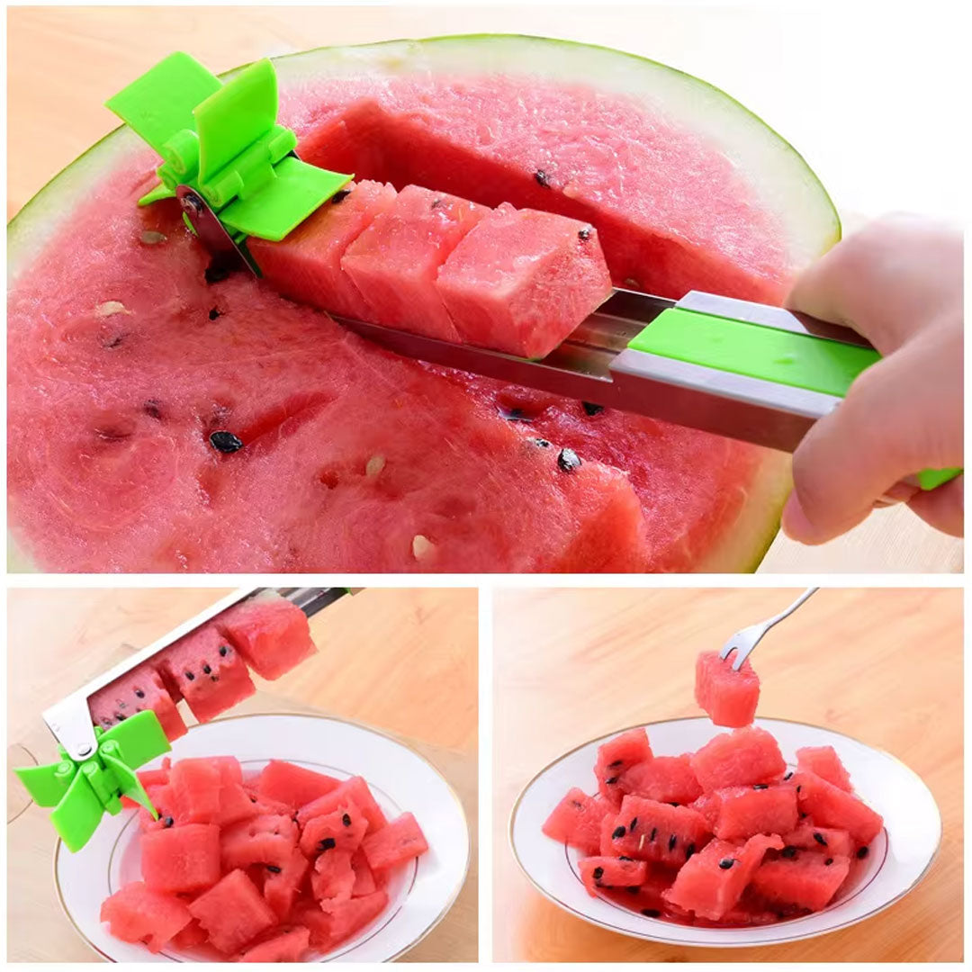 Windmill Design Stainless Steel Fruits Slicer