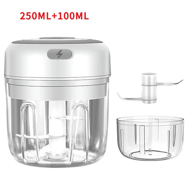 Electric Meat Grinder and Mini Garlic Chopper