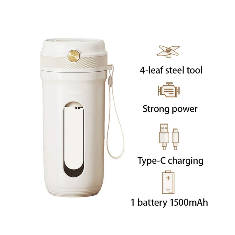 10-Blade Electric Portable Smoothie Juicer