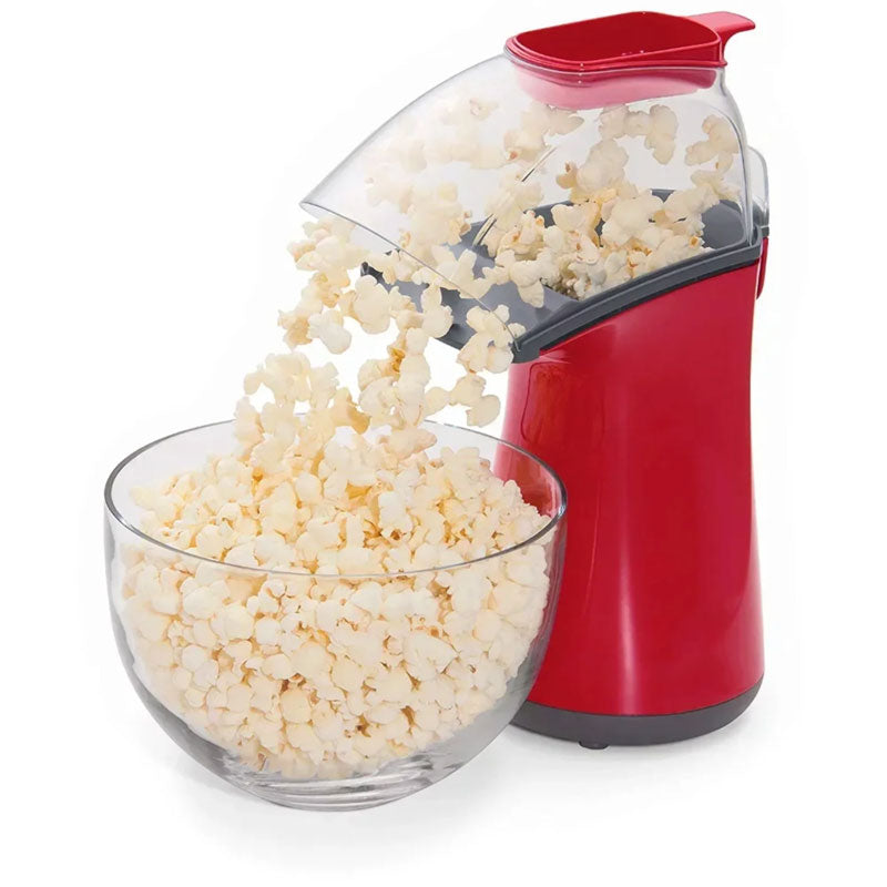 Hot Air Popper - Low Fat Popcorn Machine for Home Kitchen