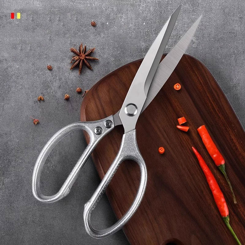 Extended Stainless Steel Kitchen Scissors Multi functional Shears