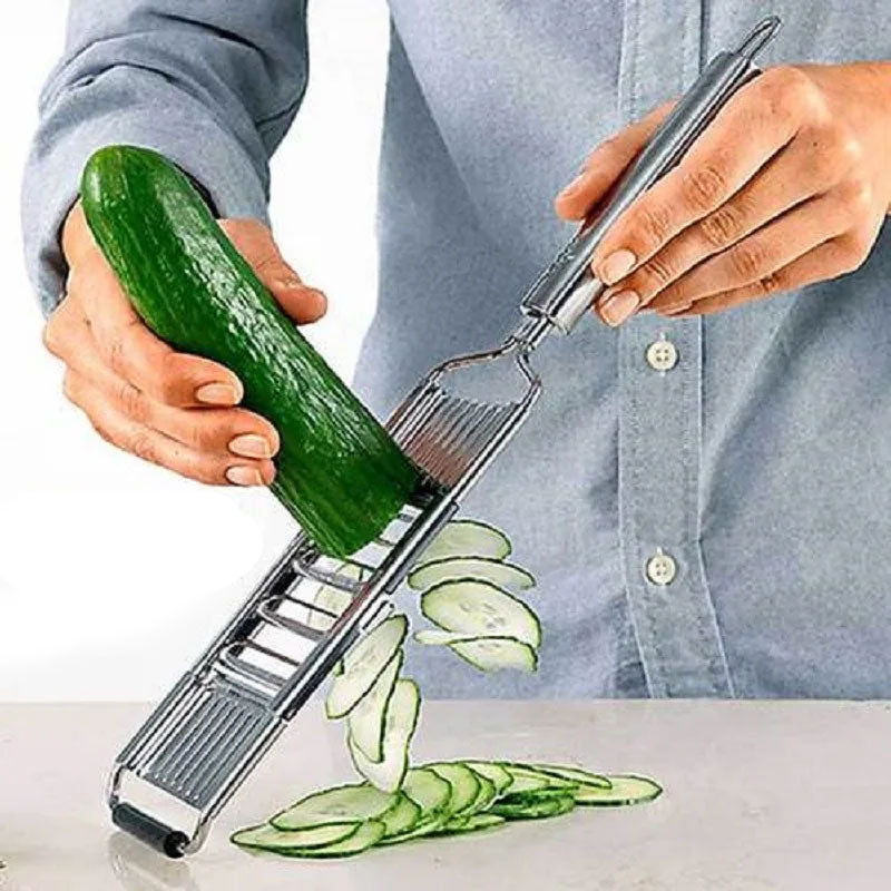 4-in-1 Vegetable Slicer, Grater, Cutter & Peeler