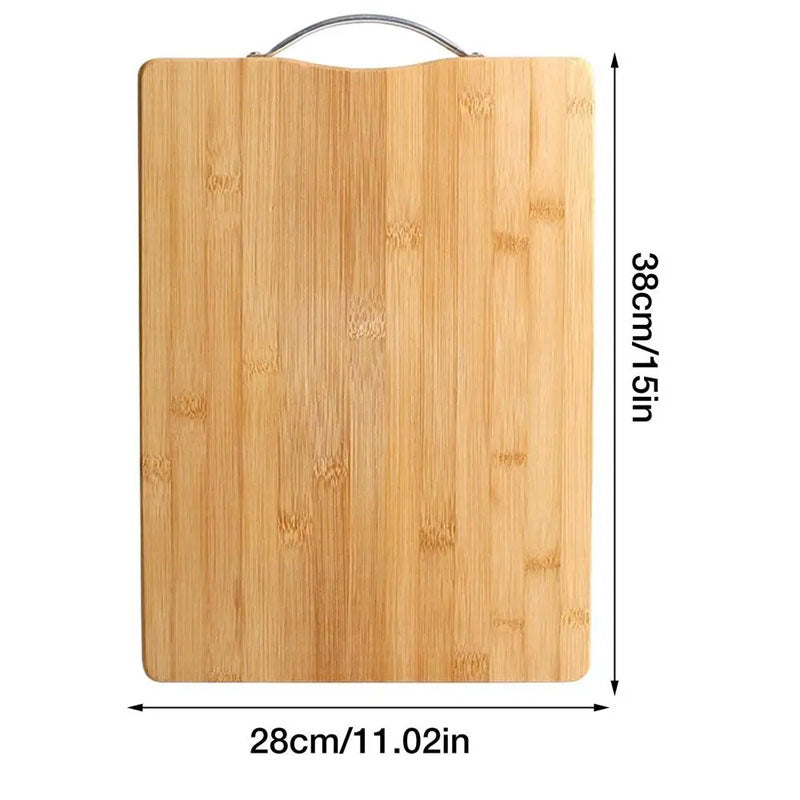 Reversible Bamboo Cutting Board Set