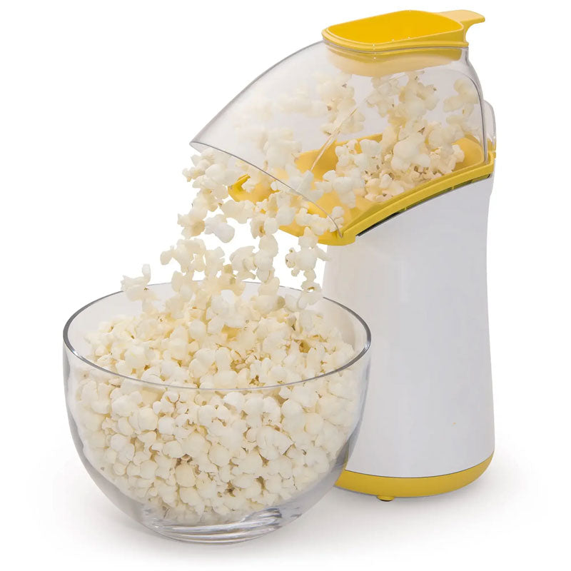 Hot Air Popper - Low Fat Popcorn Machine for Home Kitchen