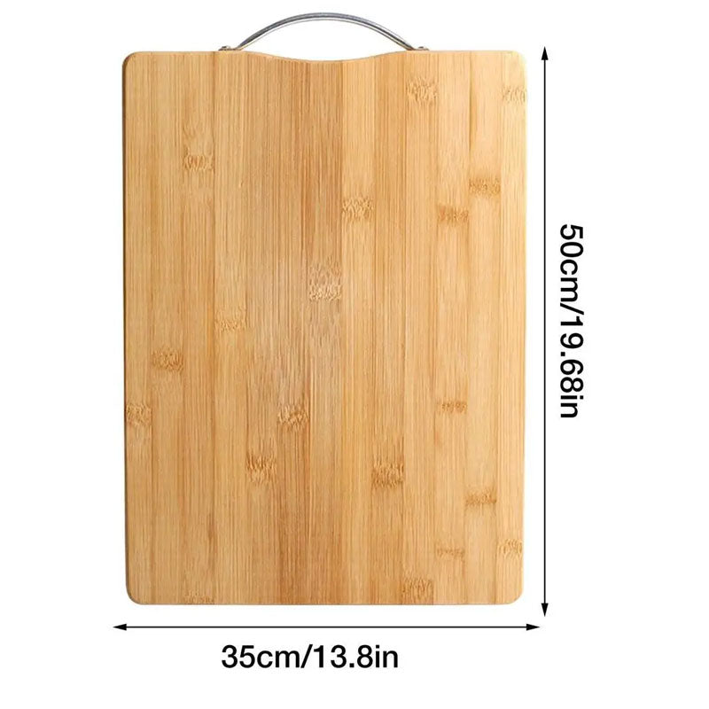 Reversible Bamboo Cutting Board Set