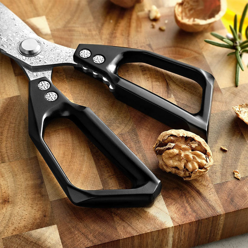 Multifunctional Steel Kitchen Scissors With 110-layer Shears