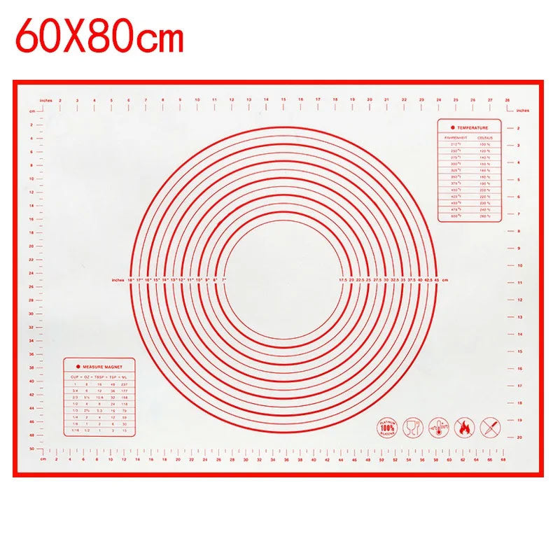 Non-Stick Silicone Baking Mat for Kneading and Cooking