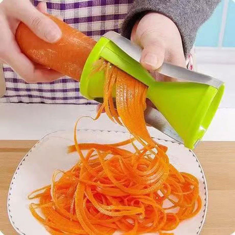 Zucchini Spaghetti Maker & Spiralizer - Handheld Vegetable Slicer