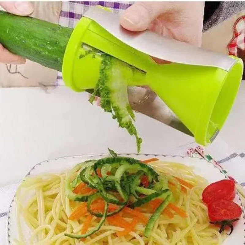 Zucchini Spaghetti Maker & Spiralizer - Handheld Vegetable Slicer