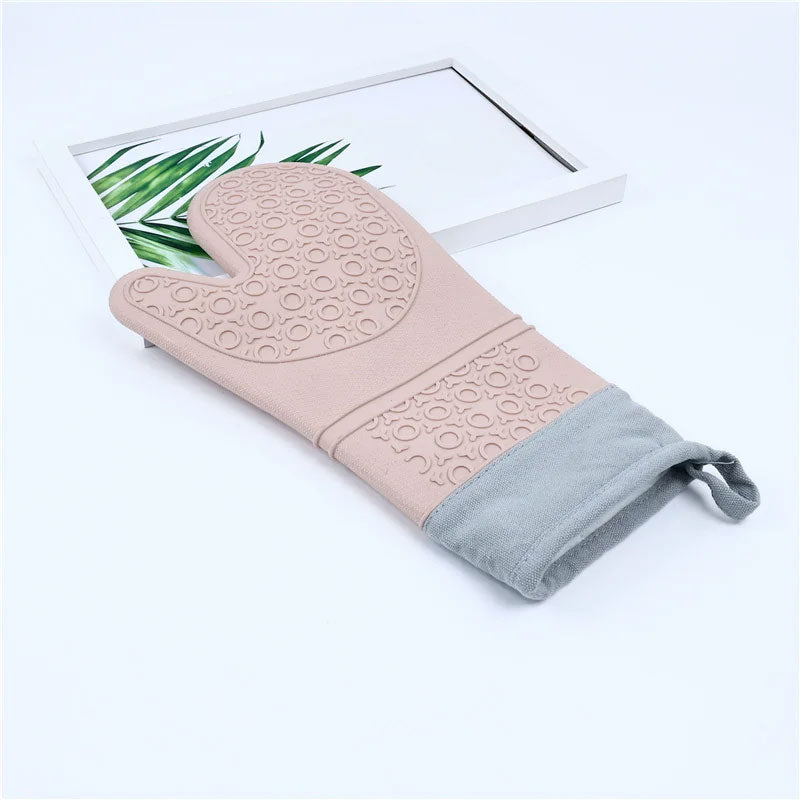 Insulated Single Silicone Oven Glove - Heat Resistant