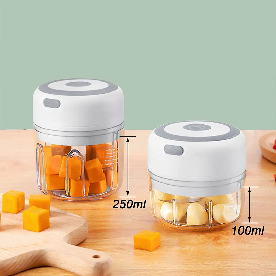 Electric Meat Grinder and Mini Garlic Chopper