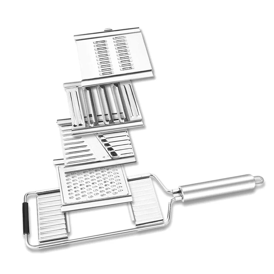 4-in-1 Vegetable Slicer, Grater, Cutter & Peeler