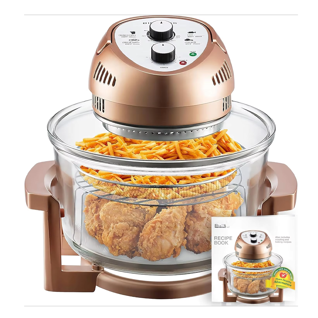 16-Quart Oil-Less Air Fryer with Timer