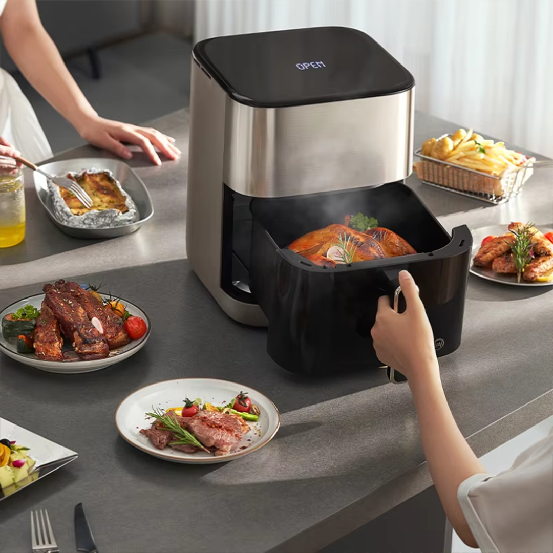 6L Dual Heat Air Fryer with Far Infrared