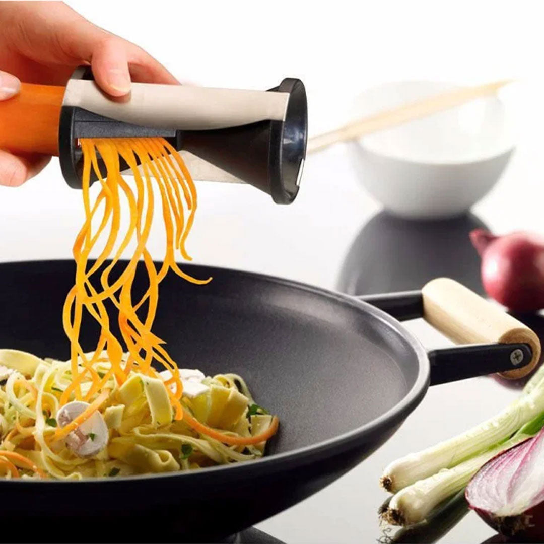 Zucchini Spaghetti Maker & Spiralizer - Handheld Vegetable Slicer