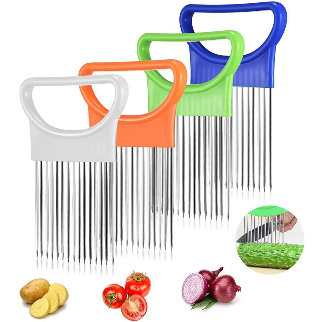 Stainless Steel Vegetable & Fruit Slicer with Meat Needle