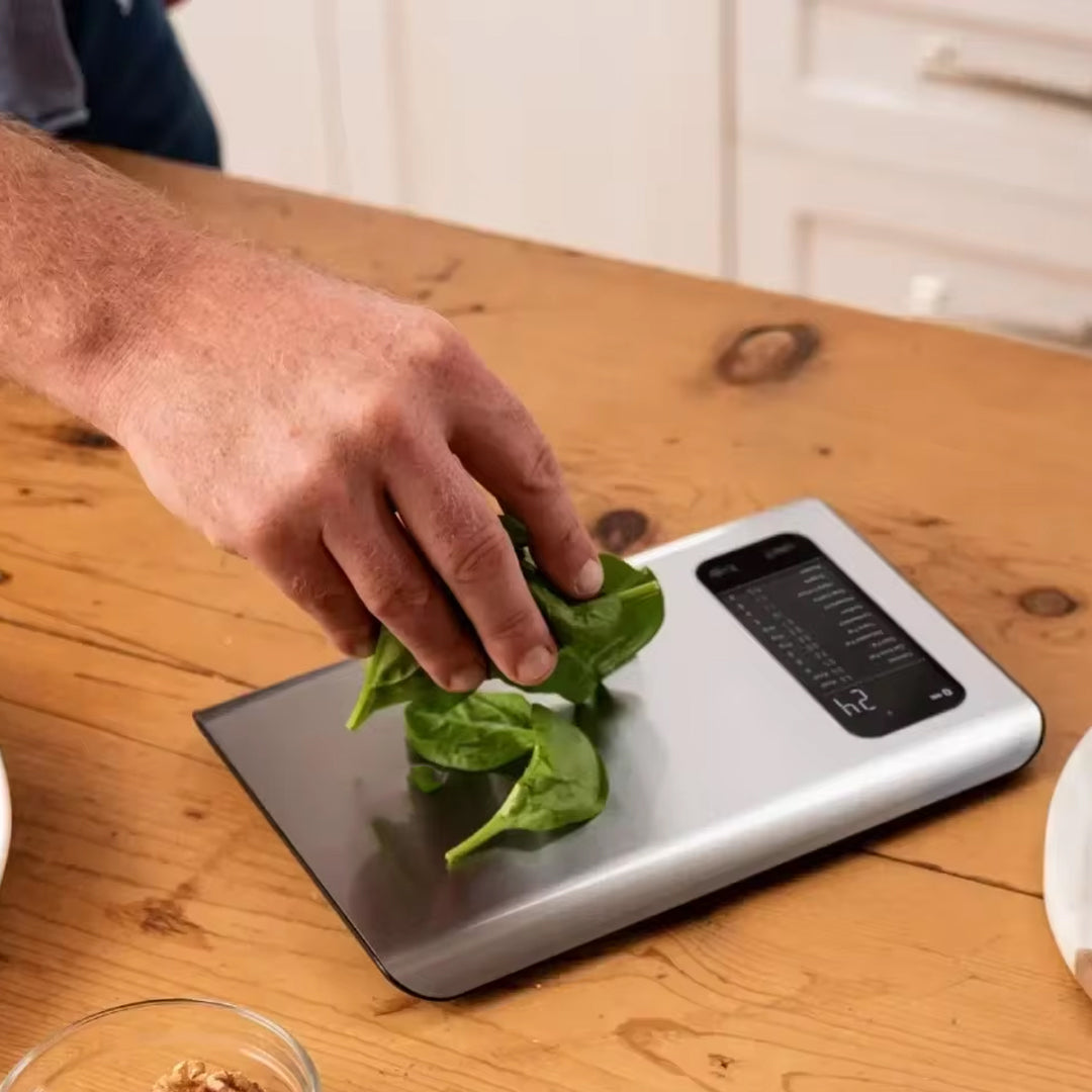 Digital Food Kitchen Scale with Smart Nutrition App for Grams and Ounces