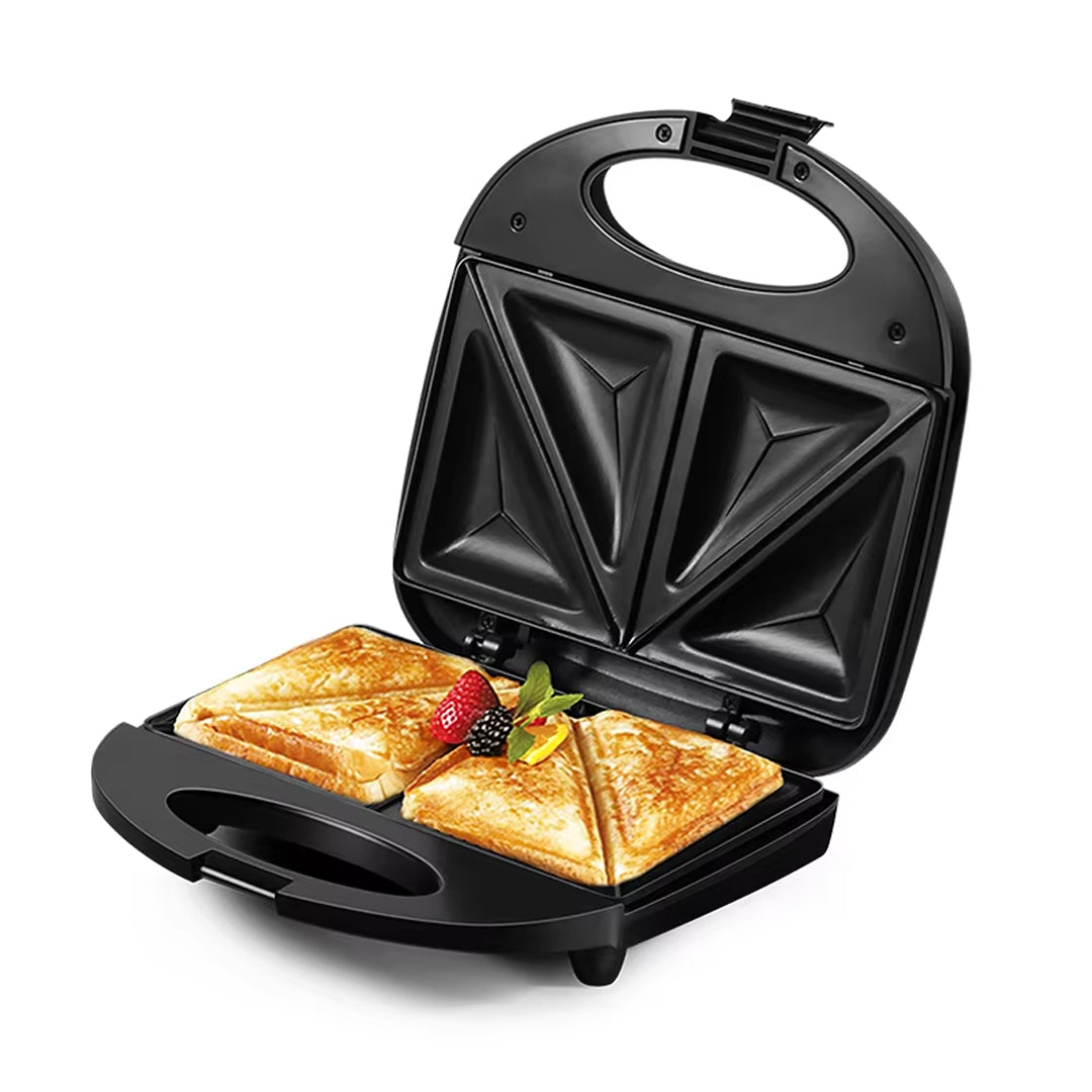 750W Electric Non-Stick Waffle Panini Maker