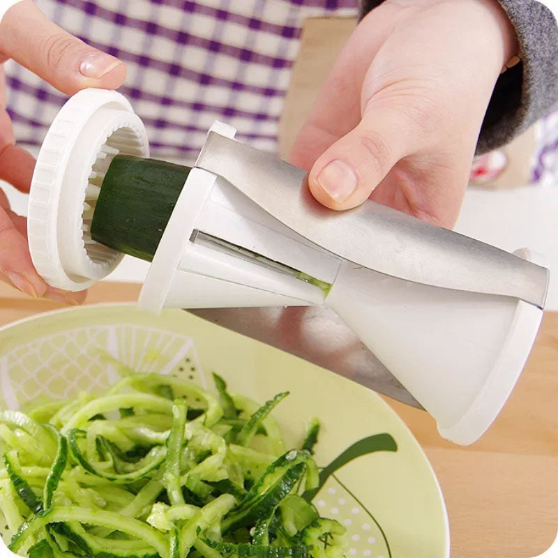 Zucchini Spaghetti Maker & Spiralizer - Handheld Vegetable Slicer