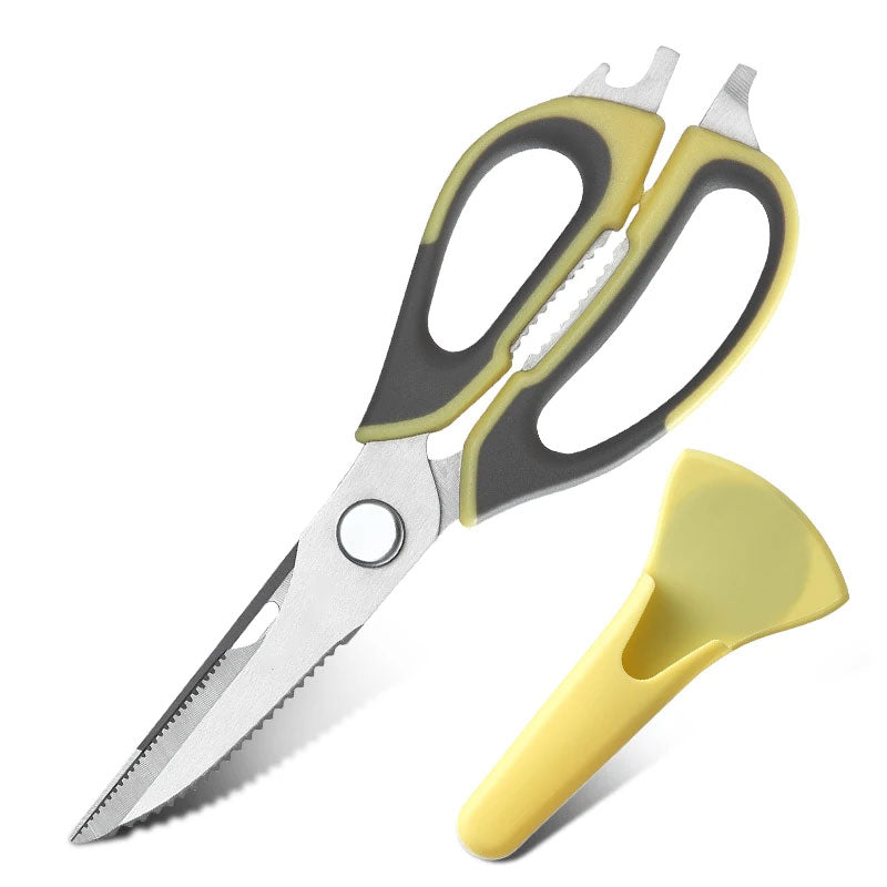 Stainless Steel Kitchen Scissors Versatile Shears For Home