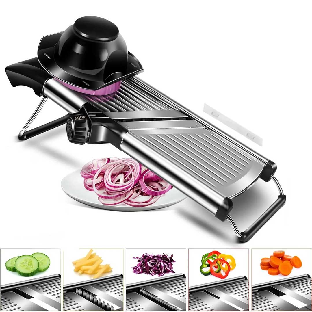 Multifunctional Stainless Steel Chopper & Slicer