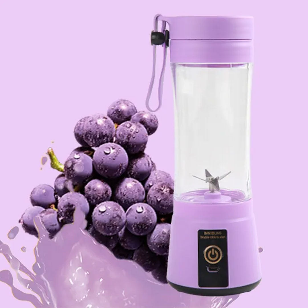 USB Portable Mini 6 Blades Juicer Machine