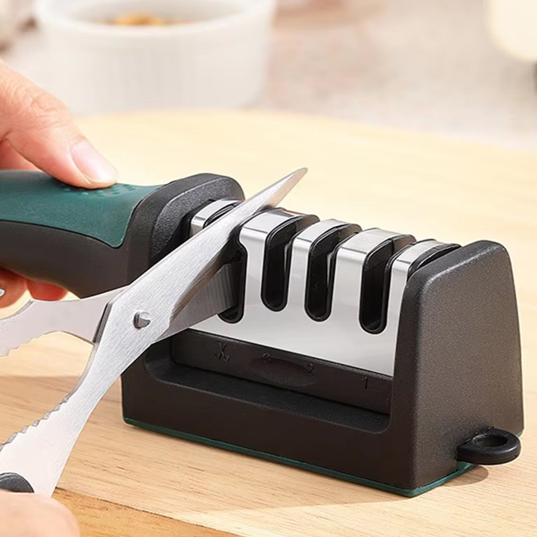 Tungsten Steel 4-Stage Knife Sharpener